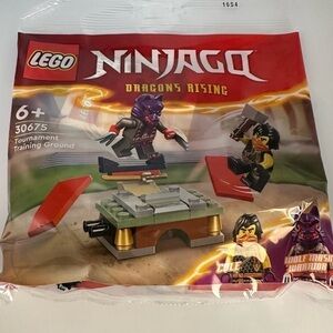 Retired LEGO NINJAGO Tournament Training Ground 30675 – New Sealed Polybag
